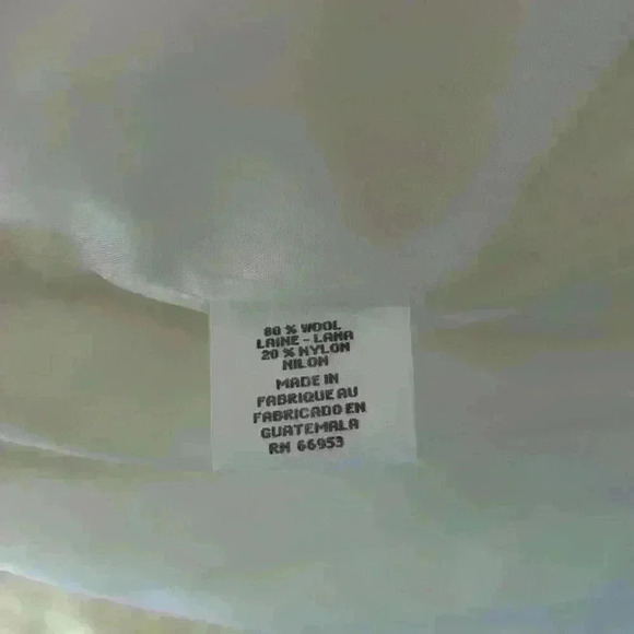 Cream Wool Blend suit set Women size 22w academia plus size fall fashion classy - Picture 3 of 8